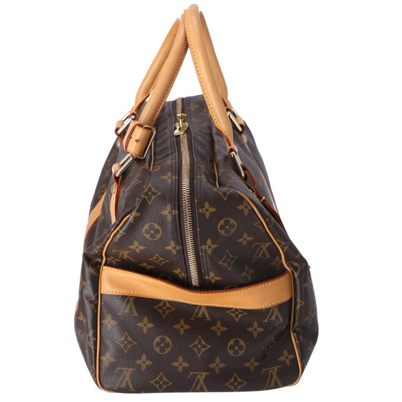 Louis Vuitton Carryall Monogram Boston Bag M40074 Brown Canvas - Picture 4 of 12